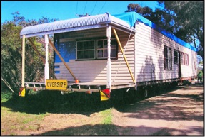 relocatable house for removal